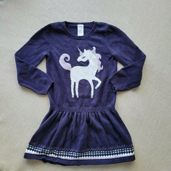 Gymboree Unicorn Sweater Dress - Picture 2 of 6